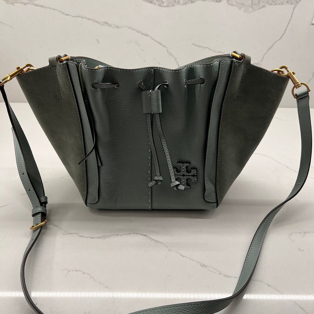 Tory Burch McGraw Dragonfly Drawstring Satchel